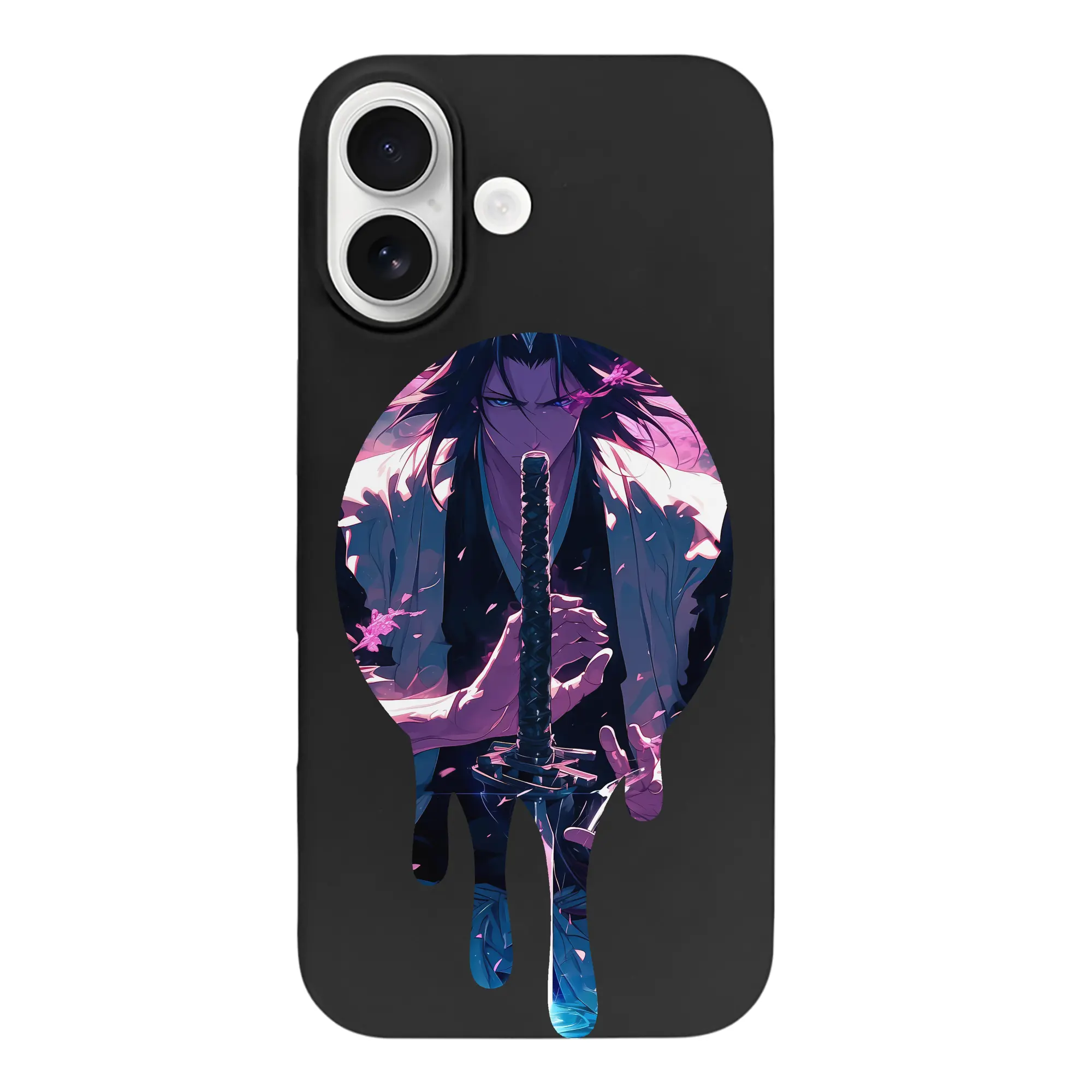 ブリーチ グッズ,朽木 白哉 - iPhone 17 シリーズ シリコンケース 薄型 耐衝撃 指紋防止 ソフトタッチカバー 精密フィット 傷防止 保護ケース iPhone 17/17 Air/17 Pro/17 Pro Max 対応